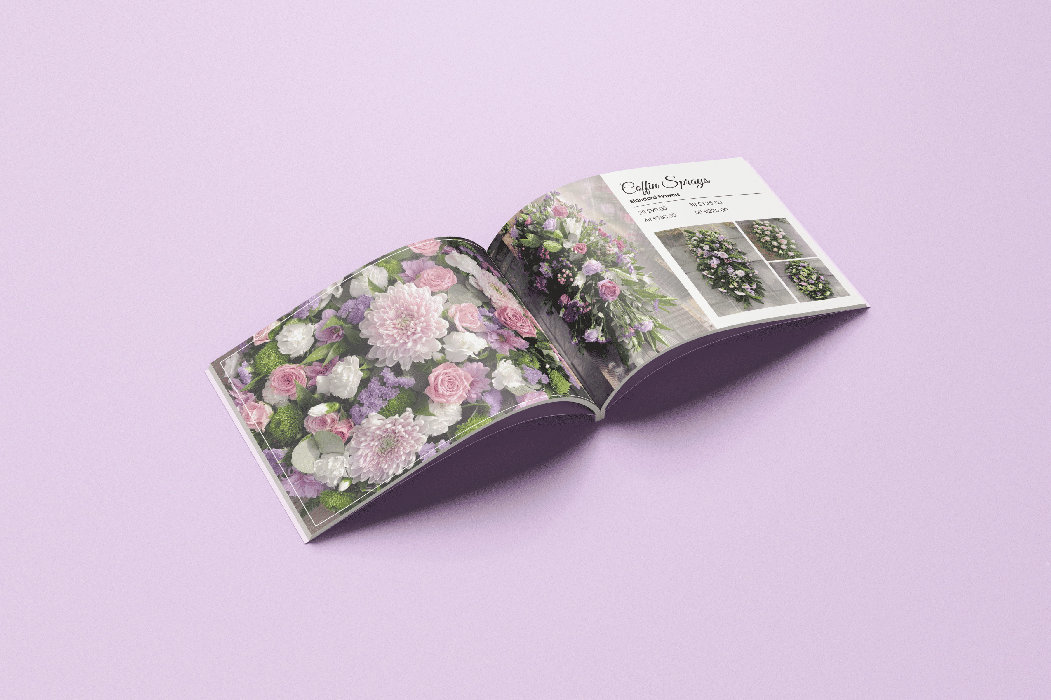 florist brochure design