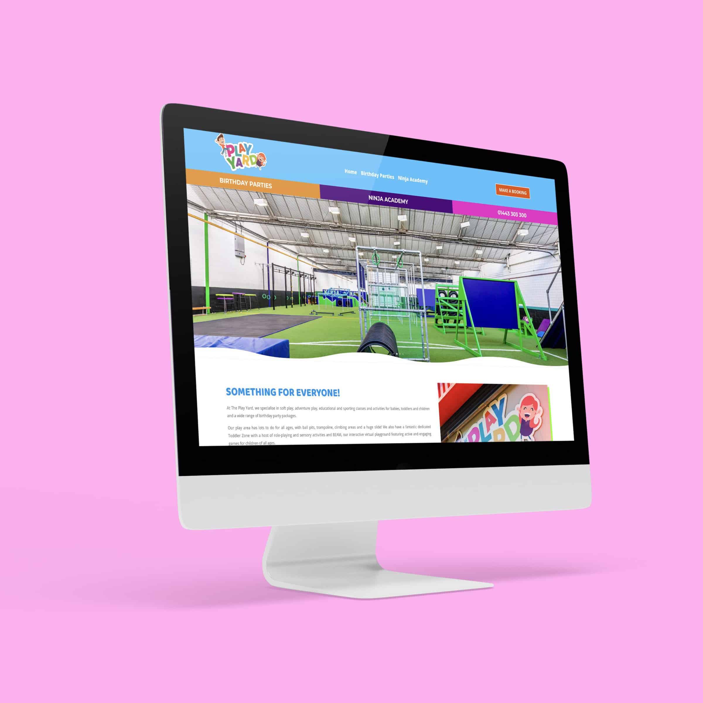 Soft Play Website Design